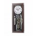 Rhythm (Japan) - 9 "Inch Magic Motion Clocks Wooden Wall Clock- 23.4x55x9.4Cm (Silent Movement, Silent Silky Brown Wooden Case) Rhythm (Japan) - 9 "Inch Magic Motion Clocks Wooden Wall Clock- 23.4x55x9.4Cm (Silent Movement, Silent Silky Brown Wooden Case)