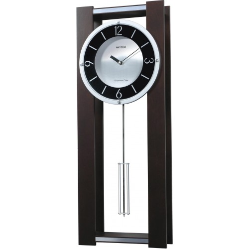 Rhythm(Japan) Volume Control Monitor Demonstration Pendulum Wall Clock 27.2x72.0x10.0cm