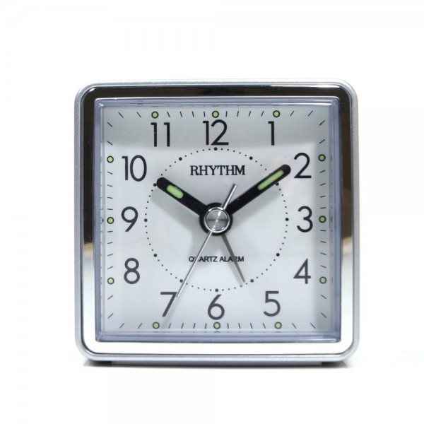 Rhythm Silver Value Added And Basic Alarm Clock