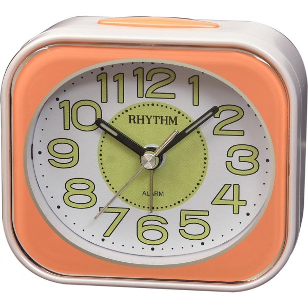 Rhythm(Japan) Beep Alarm, Snooze, Light, Silky Move Value Added Beep Alarm Clock 8.4x7.5x3.9cm Rhythm(Japan) Beep Alarm, Snooze, Light, Silky Move Value Added Beep Alarm Clock 8.4x7.5x3.9cm