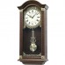 Rhythm(Japan) Volume Control Pendulum SIP (Sound In Place) Wooden Case Wall Clock