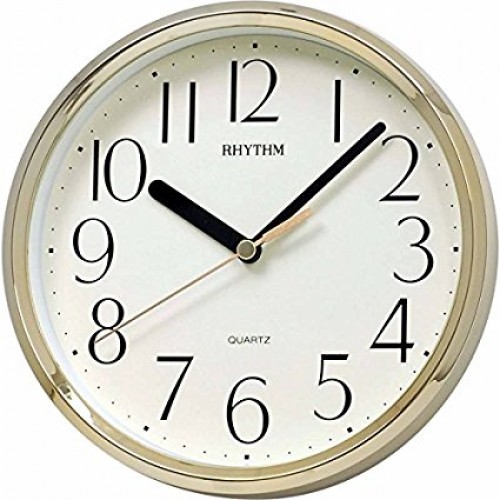 Rhythm Value Added Wall Clock Wall & Table Type,Silent Silky Move 